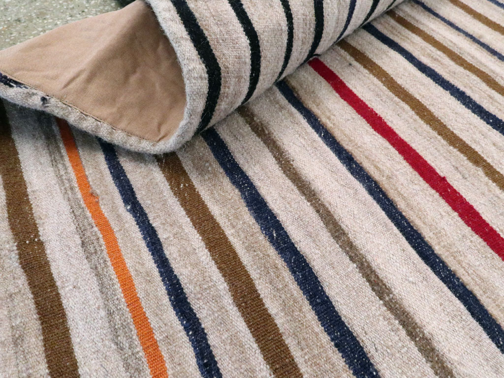 Vintage Persian Kilim Flatweave, No.28516 - Gsblank