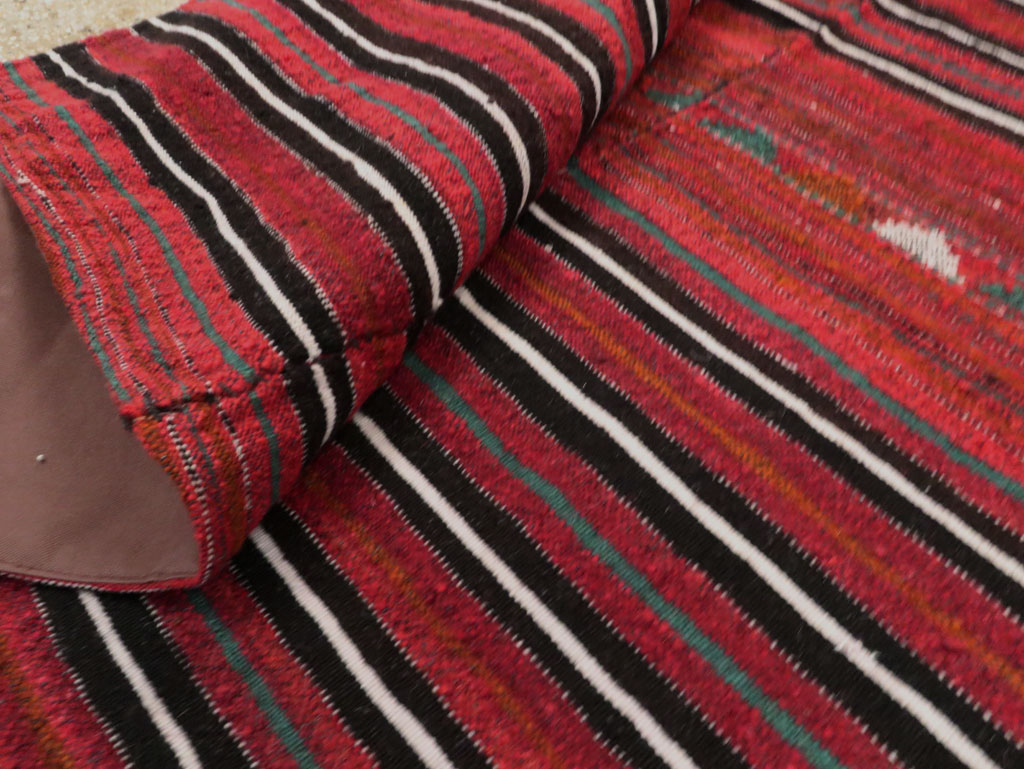 Mid-Century Persian Kilim, No.28517 - Gsblank