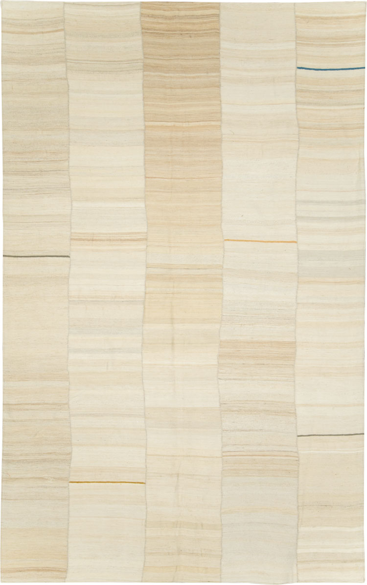 Contemporary Persian Flatweave Kilim Rug, No.28523 - Gsblank