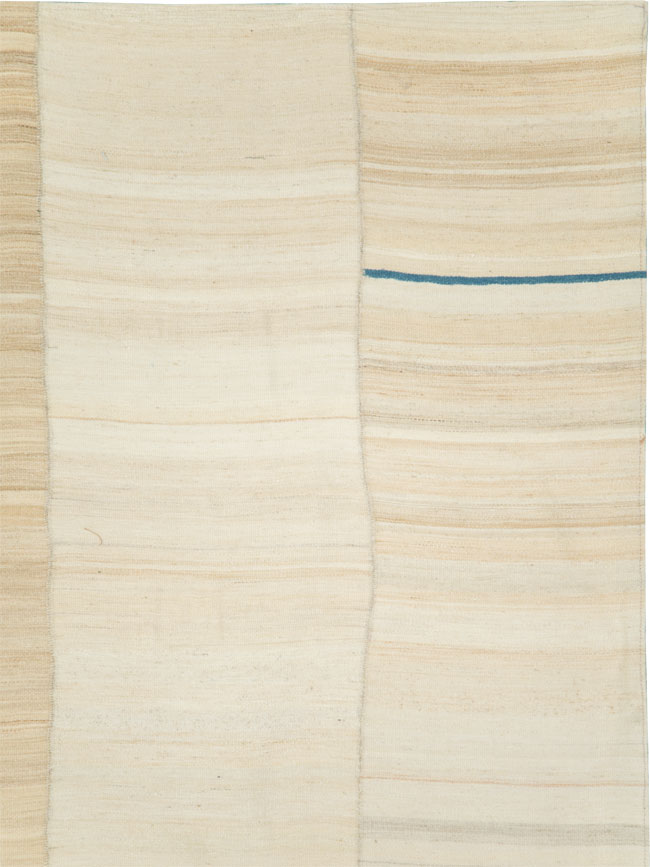 Contemporary Persian Flatweave Kilim Rug, No.28523 - Gsblank