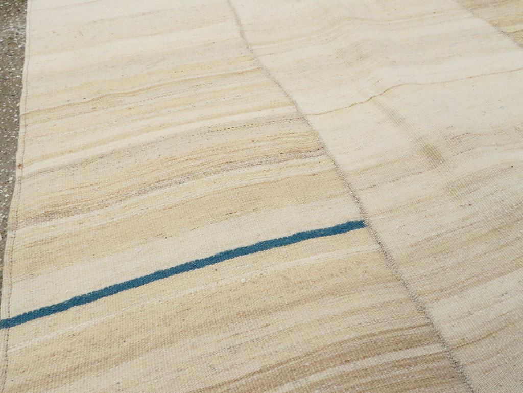 Contemporary Persian Flatweave Kilim Rug, No.28523 - Gsblank