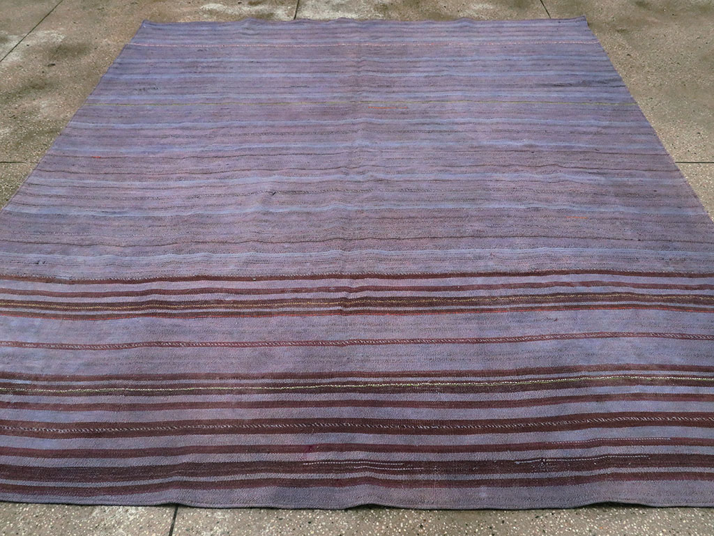 Vintage Persian Flatweave Kilim , No.28524 - Gsblank