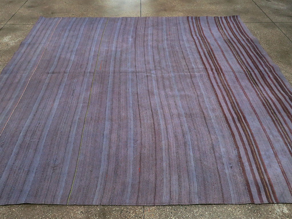 Vintage Persian Flatweave Kilim , No.28524 - Gsblank