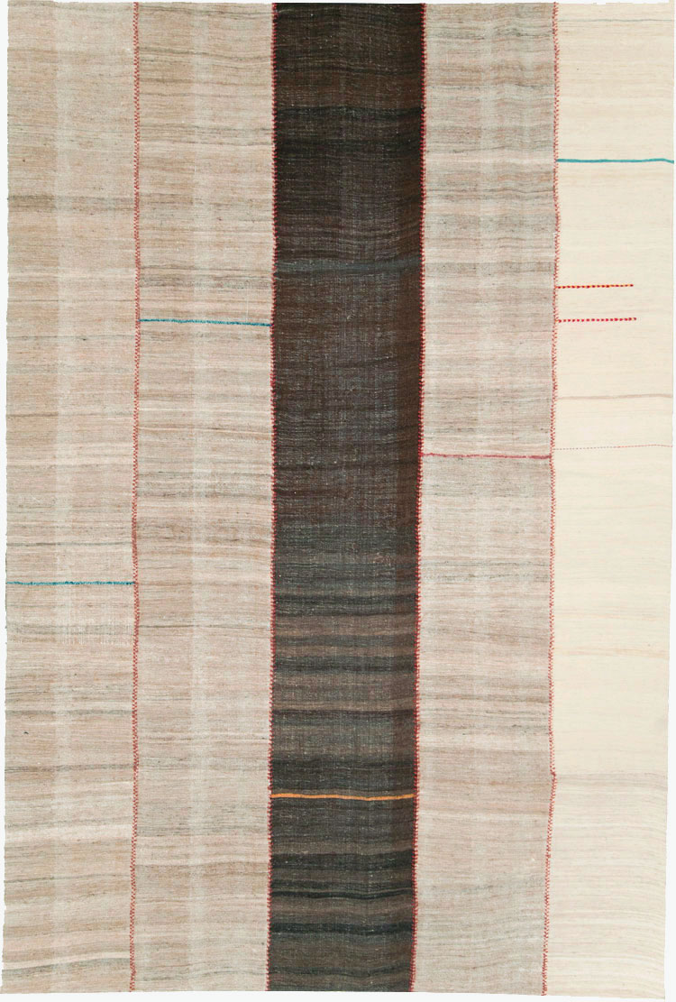 Vintage Persian Flatweave Kilim, No.28526 - Gsblank