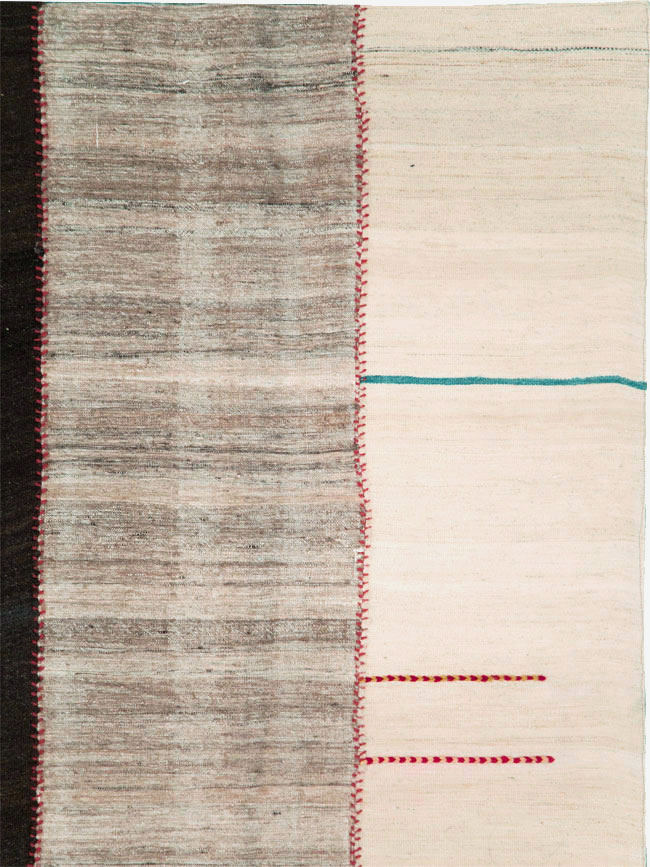 Vintage Persian Flatweave Kilim, No.28526 - Gsblank