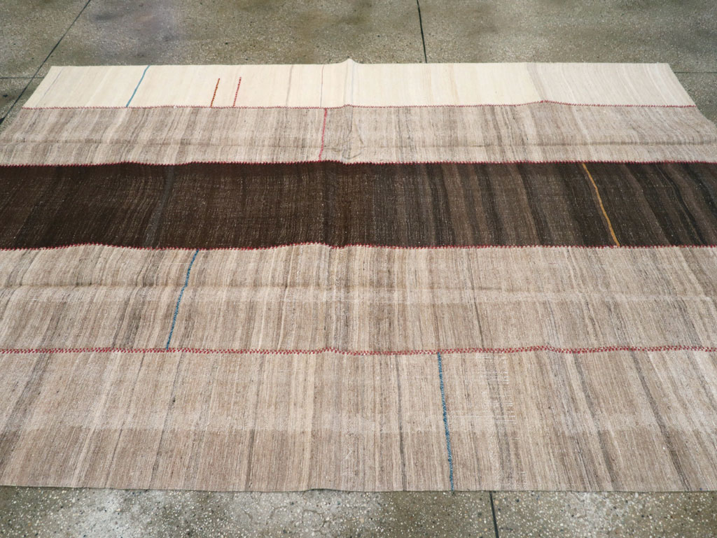 Vintage Persian Flatweave Kilim, No.28526 - Gsblank