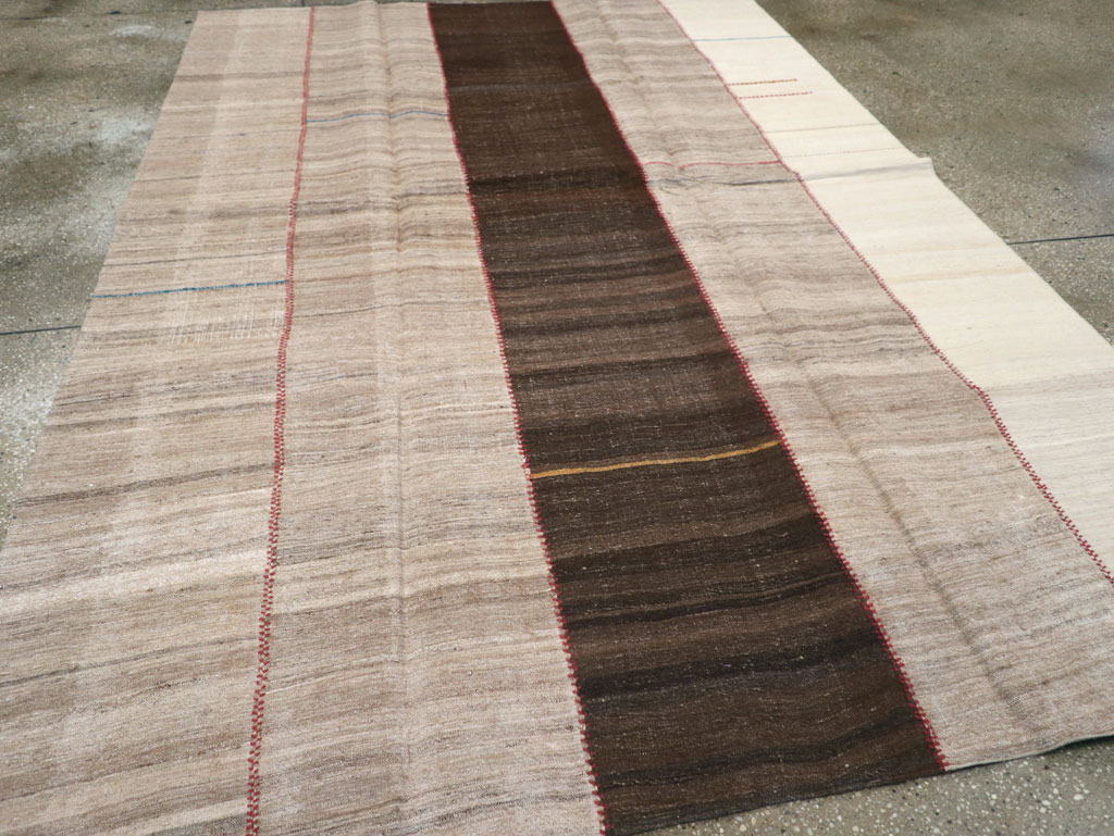 Vintage Persian Flatweave Kilim, No.28526 - Gsblank