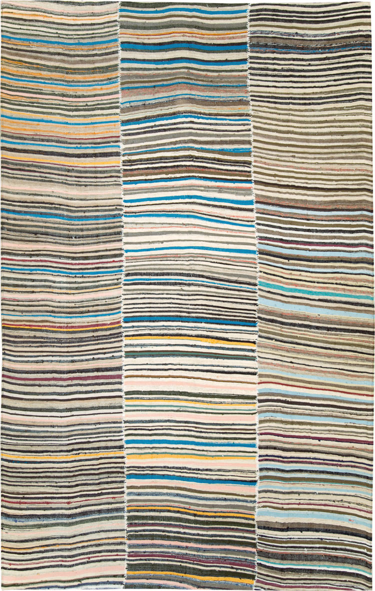 Vintage Persian Flatweave, No.28536 - Gsblank