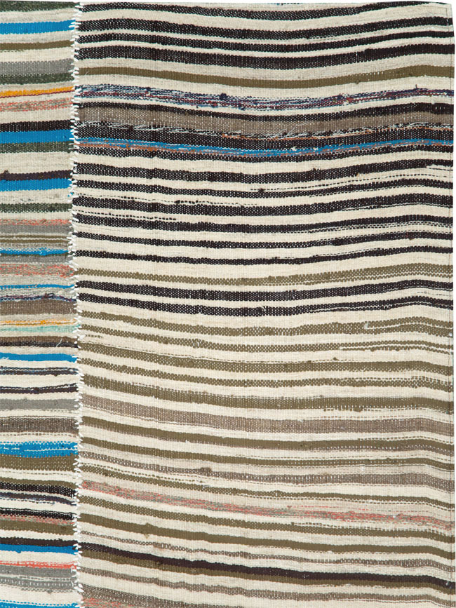 Vintage Persian Flatweave, No.28536 - Gsblank