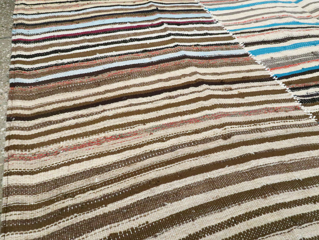 Vintage Persian Flatweave, No.28536 - Gsblank