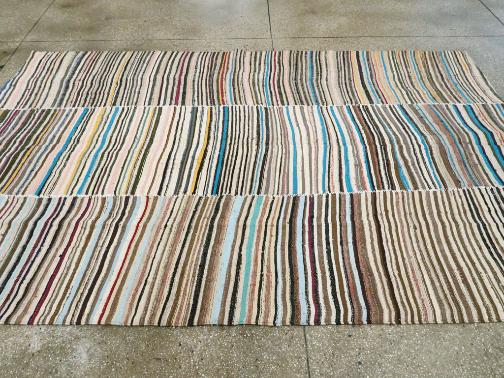 Vintage Persian Flatweave, No.28536 - Gsblank