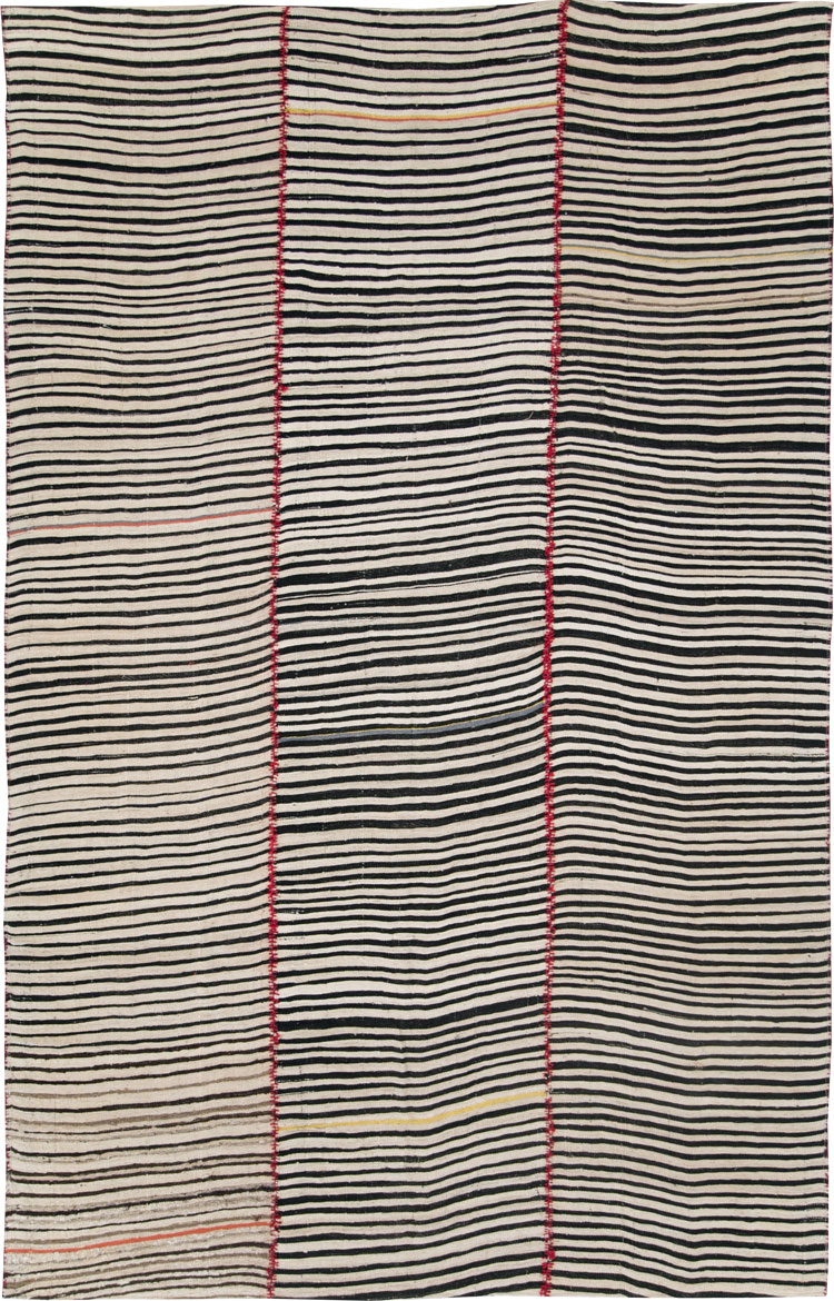 Vintage Persian Flatweave Kilim , No.28541 - Gsblank