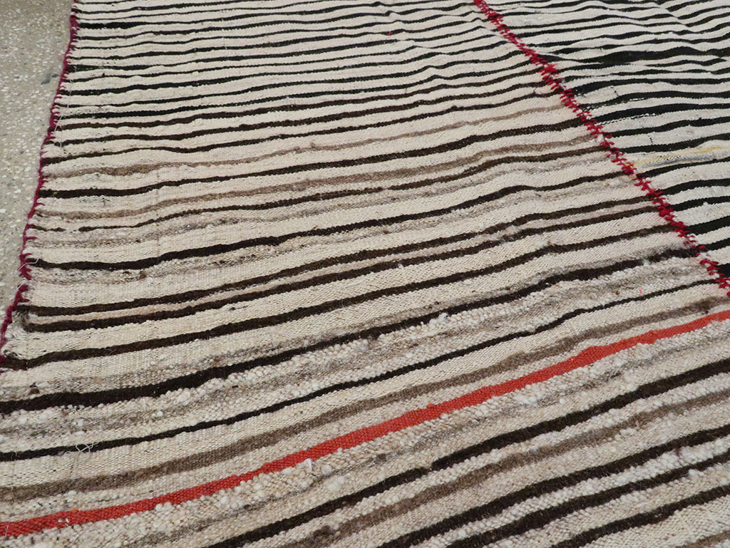 Vintage Persian Flatweave Kilim , No.28541 - Gsblank