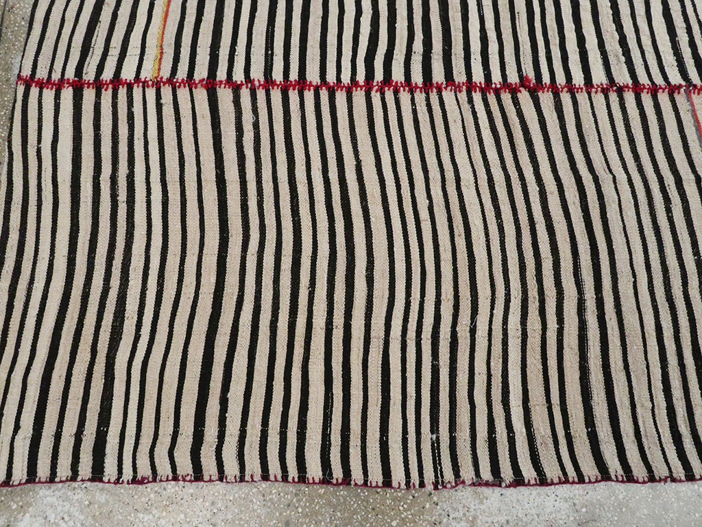 Vintage Persian Flatweave Kilim , No.28541 - Gsblank