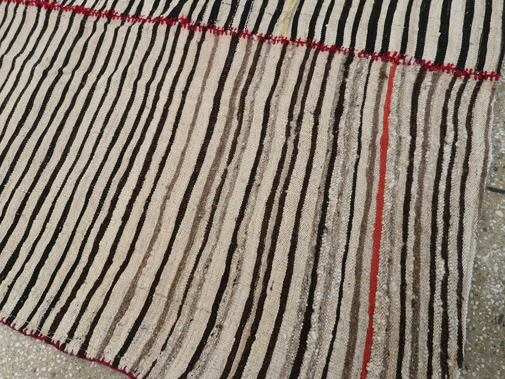 Vintage Persian Flatweave Kilim , No.28541 - Gsblank