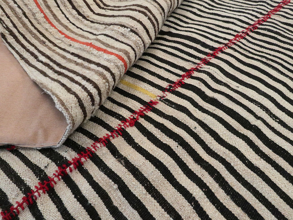 Vintage Persian Flatweave Kilim , No.28541 - Gsblank