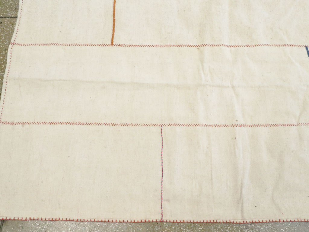 Modern Persian Flatweave Kilim, No.28544 - Gsblank