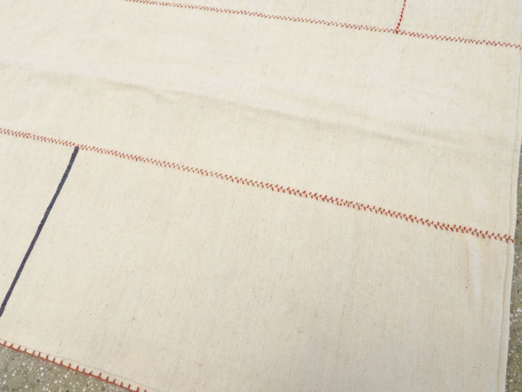 Modern Persian Flatweave Kilim, No.28544 - Gsblank