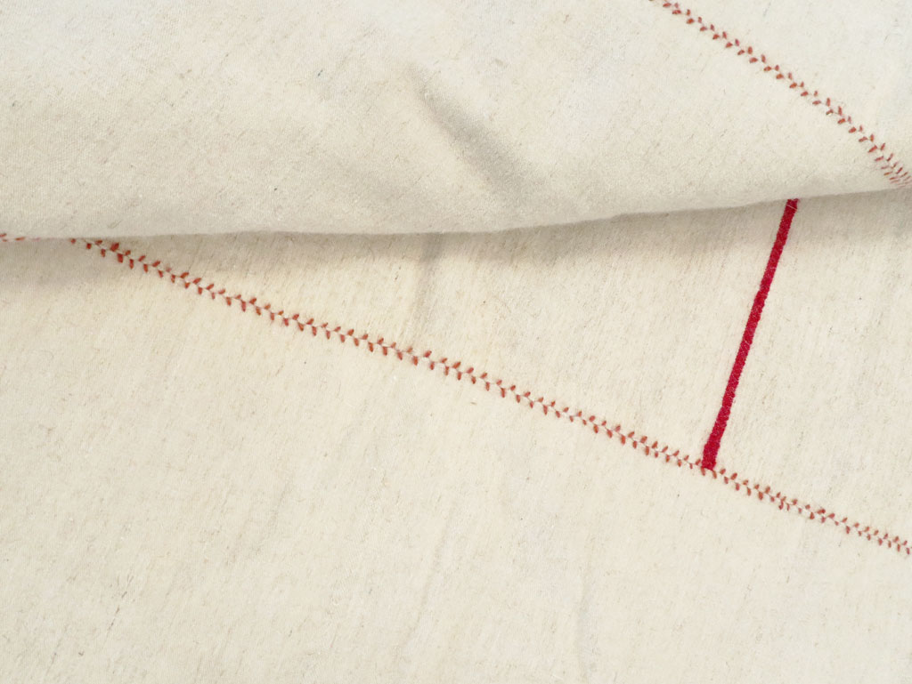 Modern Persian Flatweave Kilim, No.28544 - Gsblank