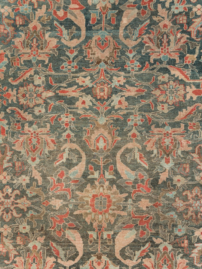 Antique Persian Malayer Carpet, No.28555 - Gsblank