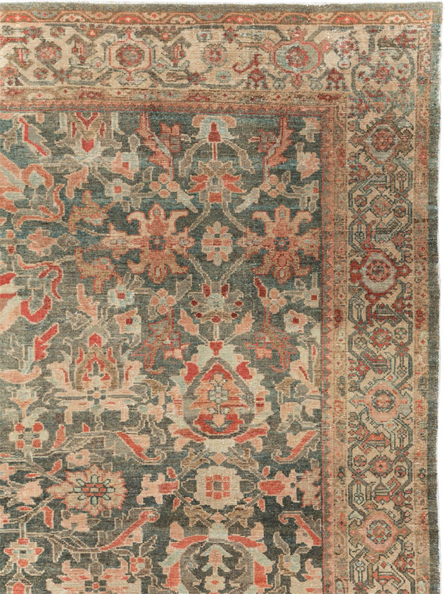 Antique Persian Malayer Carpet, No.28555 - Gsblank