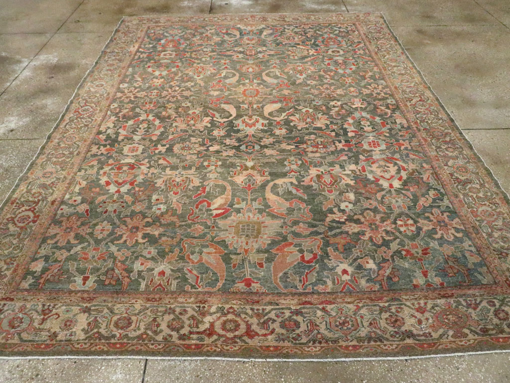 Antique Persian Malayer Carpet, No.28555 - Gsblank
