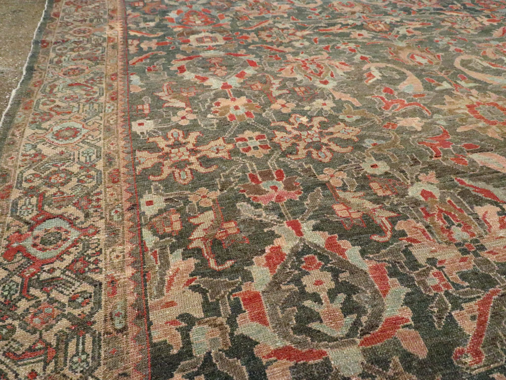 Antique Persian Malayer Carpet, No.28555 - Gsblank