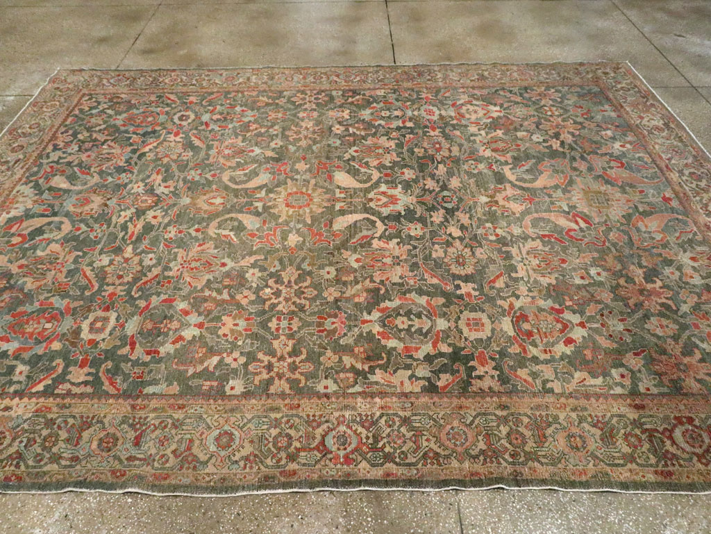 Antique Persian Malayer Carpet, No.28555 - Gsblank