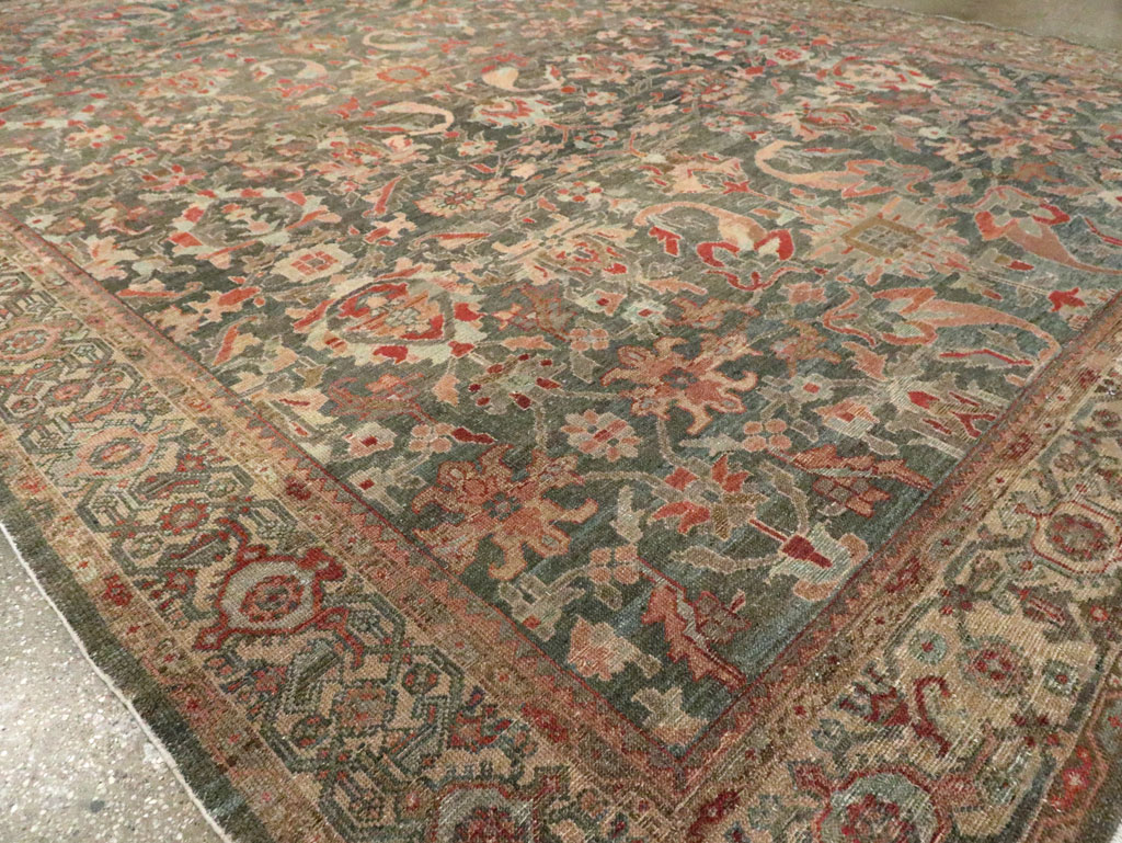 Antique Persian Malayer Carpet, No.28555 - Gsblank
