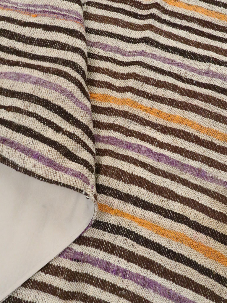 Vintage Persian Flatweave Kilim Accent Rug, No.28556 - Gsblank