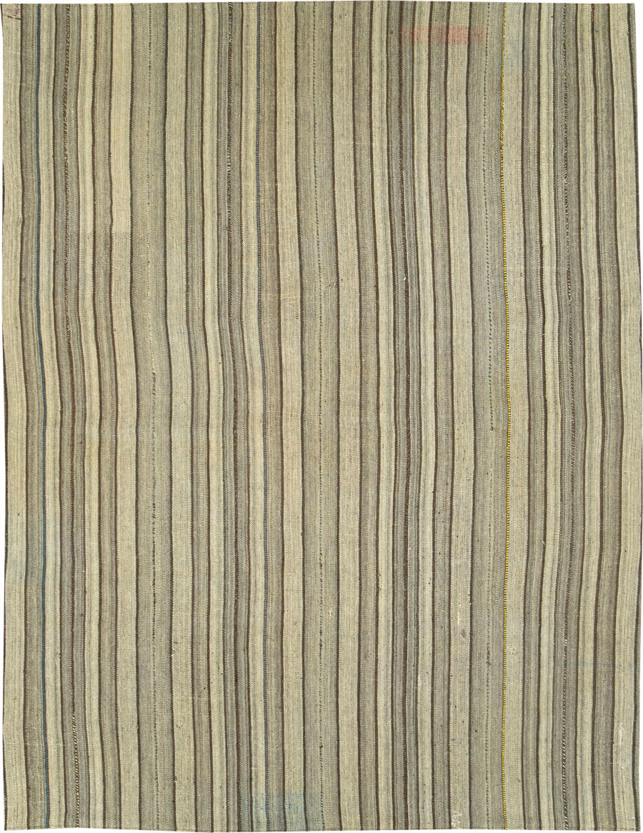 Vintage Persian Flatweave Kilim, No.28559 - Gsblank