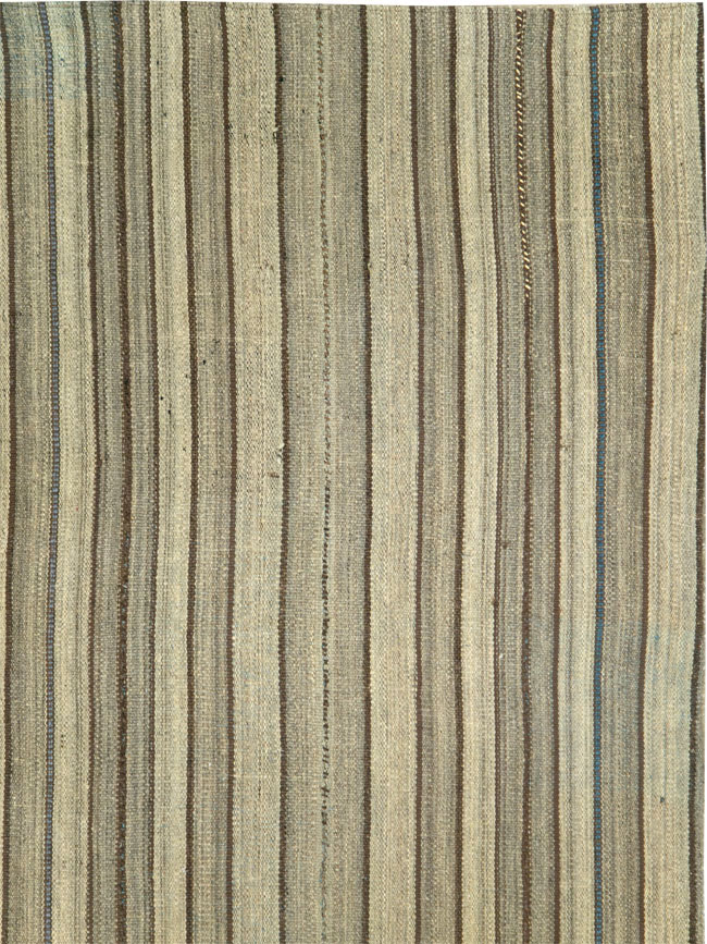 Vintage Persian Flatweave Kilim, No.28559 - Gsblank