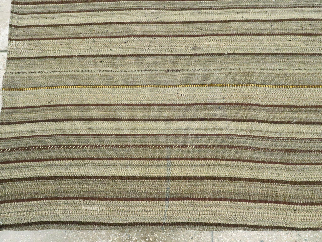 Vintage Persian Flatweave Kilim, No.28559 - Gsblank