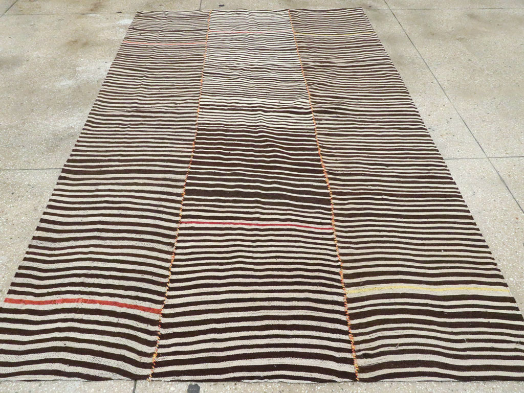 Vintage Persian Flatweave, No.28563 - Gsblank