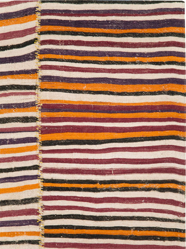 Vintage Persian Flatweave Kilim, No.28564 - Gsblank