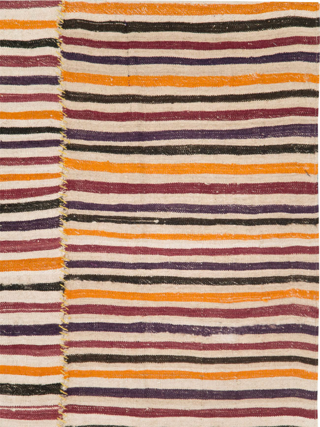 Vintage Persian Flatweave Kilim, No.28564 - Gsblank