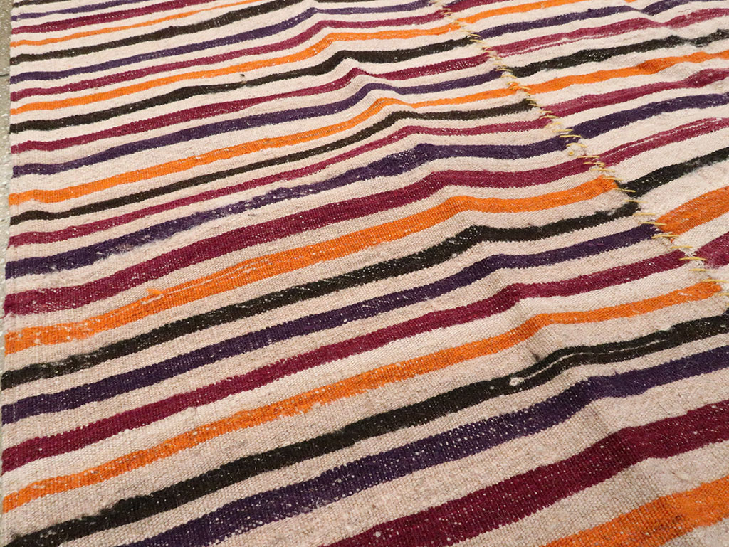 Vintage Persian Flatweave Kilim, No.28564 - Gsblank