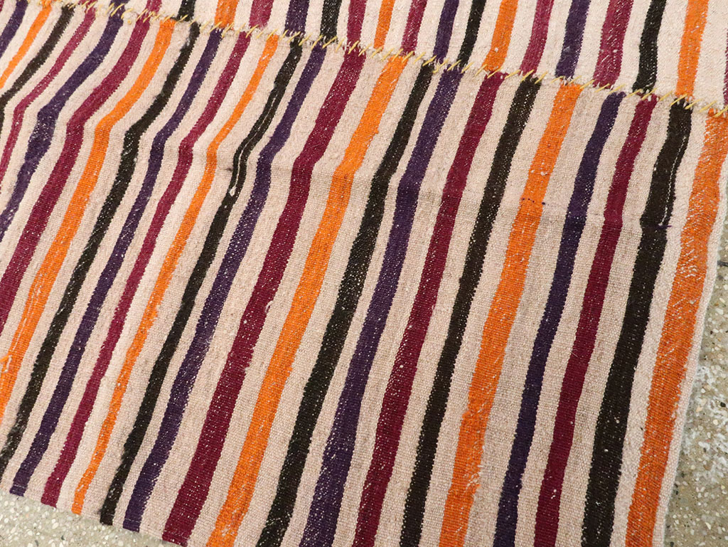 Vintage Persian Flatweave Kilim, No.28564 - Gsblank