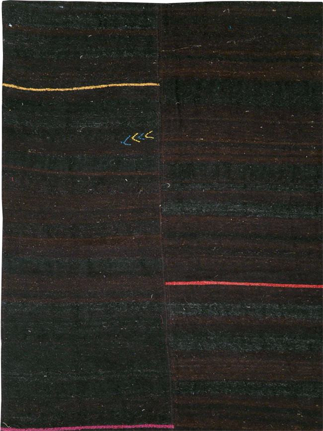 Modern Persian Flatweave Kilim, No.28566 - Gsblank