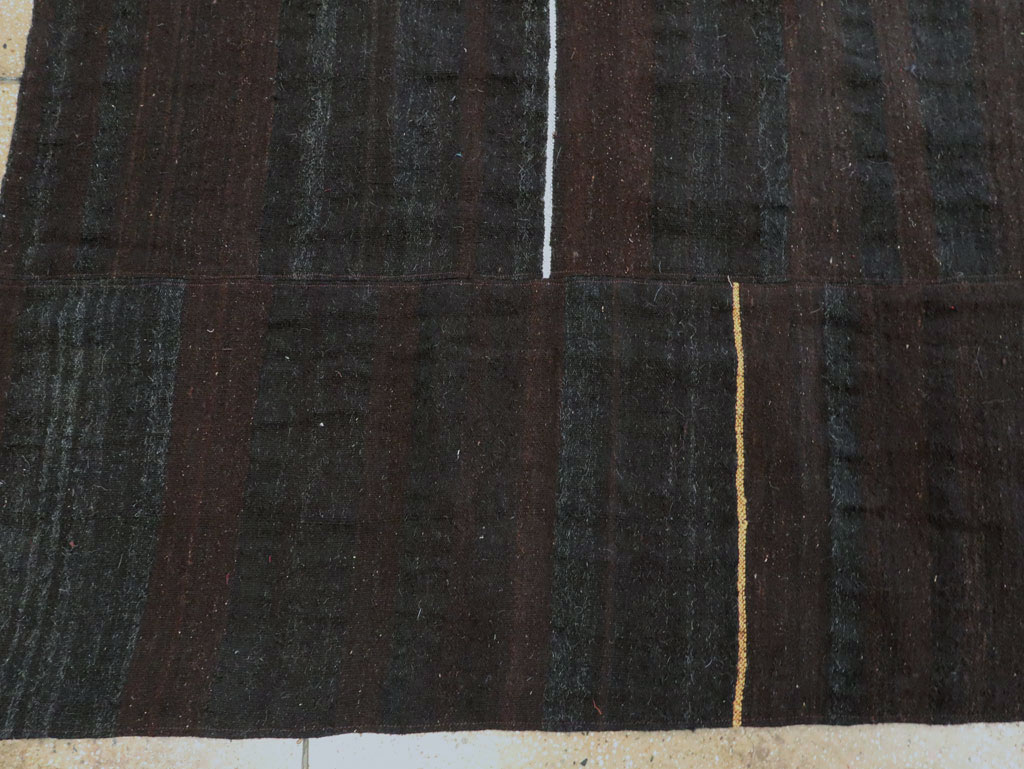 Modern Persian Flatweave Kilim, No.28566 - Gsblank