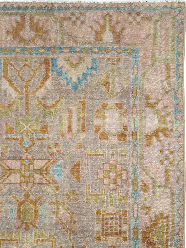 Vintage Persian Malayer Rug, No.28571 - Gsblank