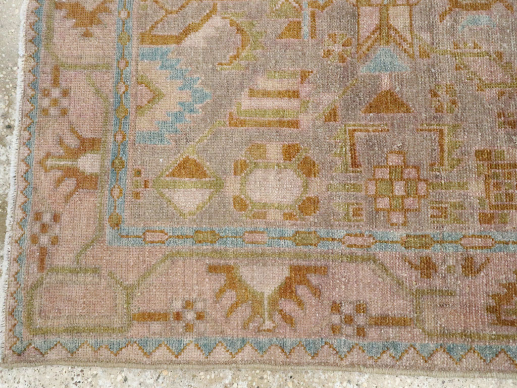 Vintage Persian Malayer Rug, No.28571 - Gsblank