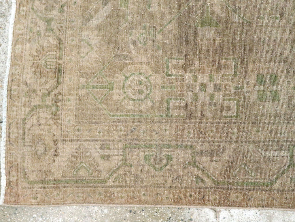 Vintage Persian Malayer Accent Rug, No.28573 - Gsblank