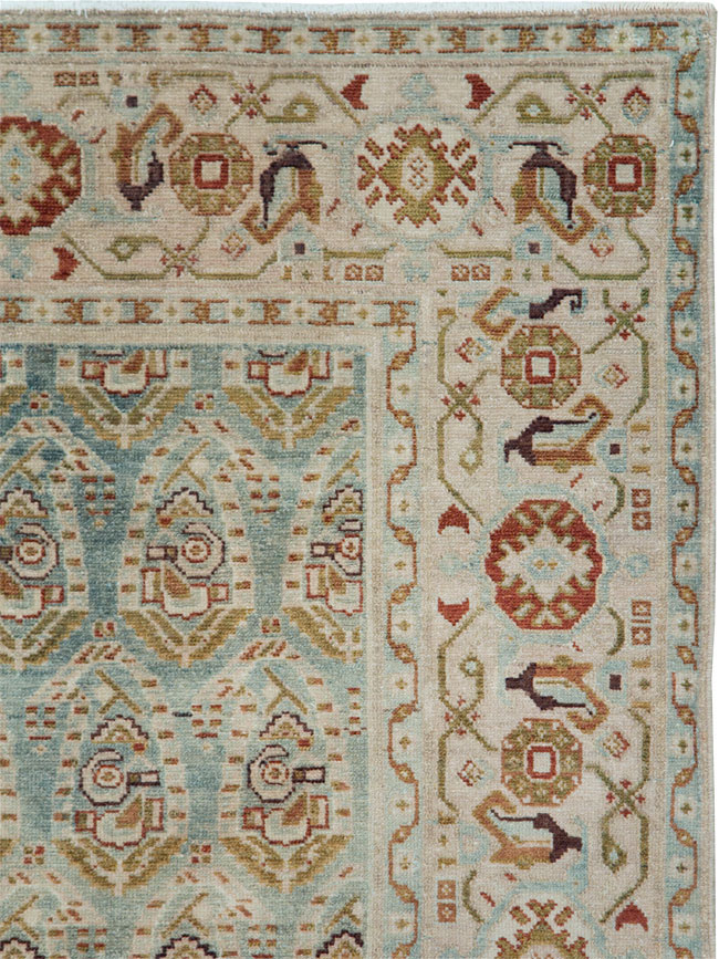 Vintage Persian Malayer Accent Rug (Pair: 2 of 2), No.28580 - Gsblank