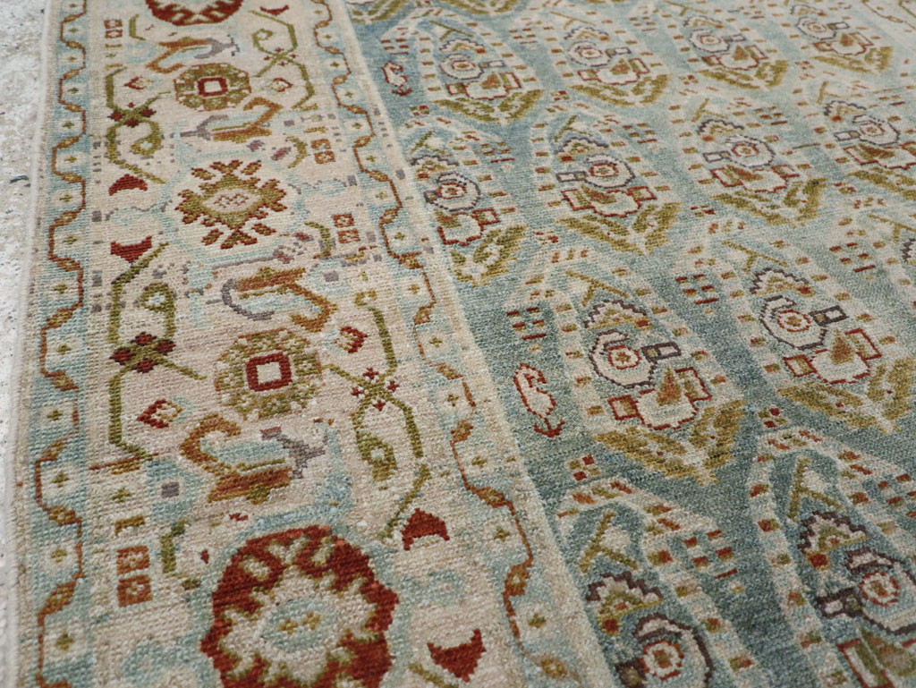 Vintage Persian Malayer Accent Rug (Pair: 2 of 2), No.28580 - Gsblank