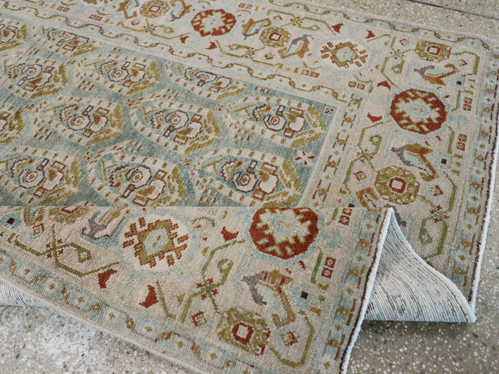 Vintage Persian Malayer Accent Rug (Pair: 2 of 2), No.28580 - Gsblank