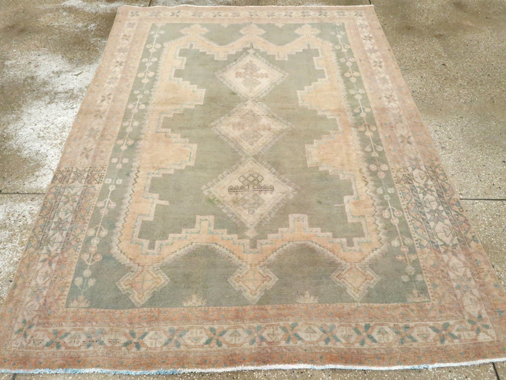 Vintage Persian Afshar Rug, No.28581 - Gsblank