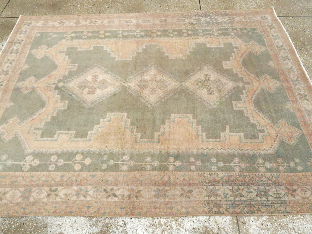 Vintage Persian Afshar Rug, No.28581 - Gsblank