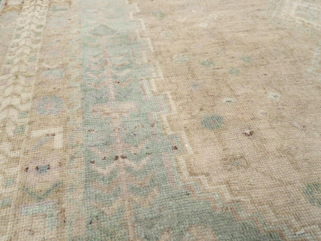 Vintage Persian Afshar Tribal Accent Rug, No.28583 - Gsblank