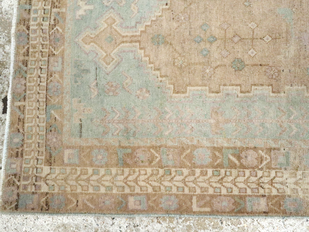 Vintage Persian Afshar Tribal Accent Rug, No.28583 - Gsblank